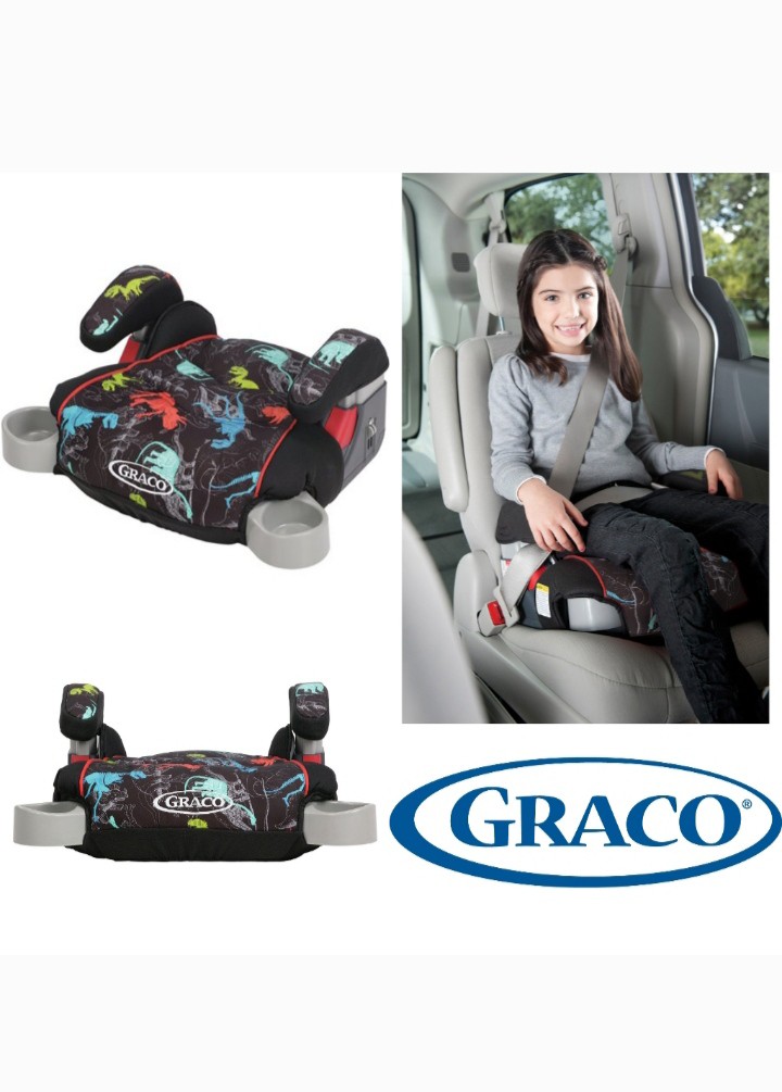 BNIB Graco TurboBooster Backless Booster Car Seat Dinorama