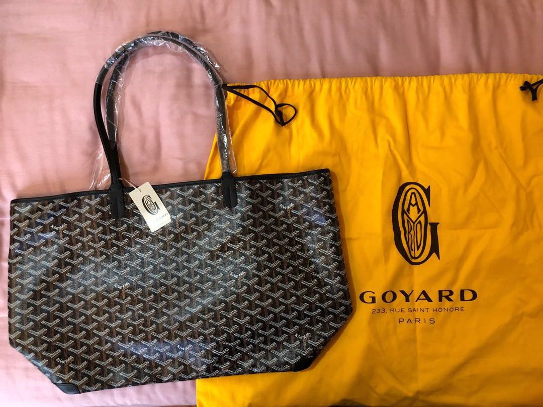 Goyard tote bag Artois Black, Women's Fashion, Bags & Wallets, Tote Bags on  Carousell