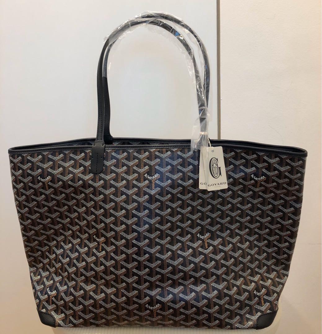 Navy Blue Goyard Artois MM, Women's Fashion, Bags & Wallets, Tote Bags on  Carousell