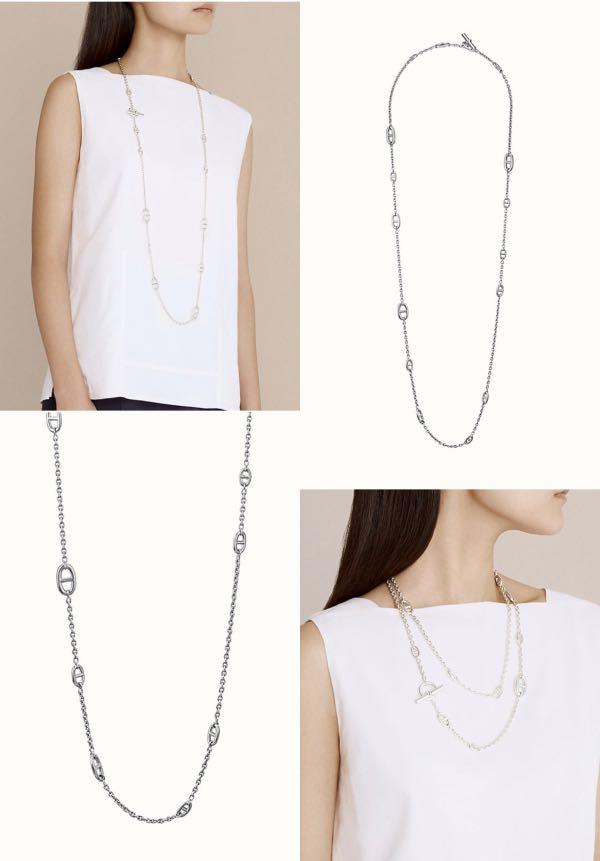 BRANDNEW HERMES FARANDOLE LONG NECKLACE 120 Women s Fashion