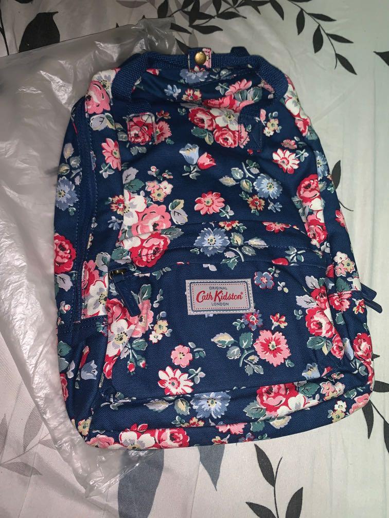 Cath kidston blue floral bag on sale