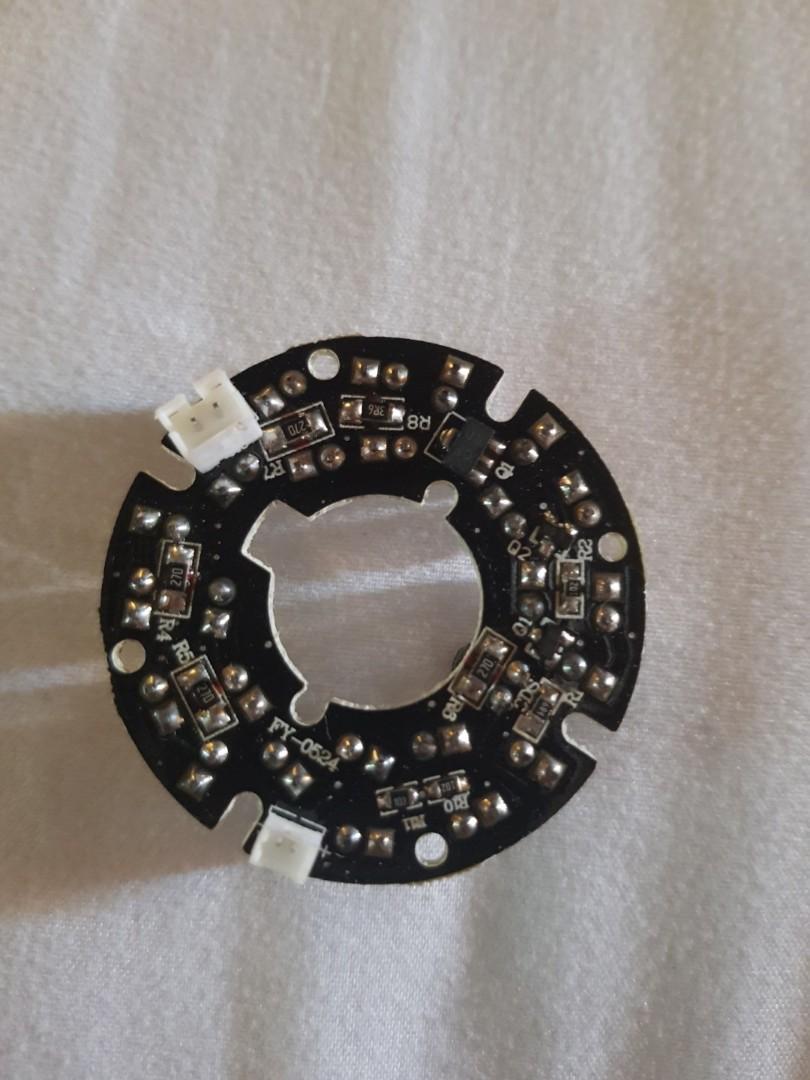 Cctv IR Board Replacement 24 Led (Category: Peephole Viewers & Doorbells) located in Taguig. Submitted by m_ching (Listing ID 271008286, Image 2). Description: 2 pcs CCTV Infra Red Board replacement 24 IR Led 850nm Board module Brand New (opened one to check only) Rfs: not compatible to Rover CCTV plug. Didnt realize before buying Price is for 2 pcs already. No bogus buyers pls. Delivery to account of buyer..