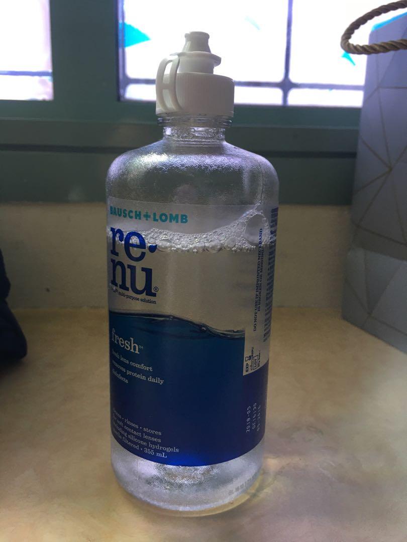 Renu Contact Lens Solution *SLIME ONLY* , Health & Nutrition, Face