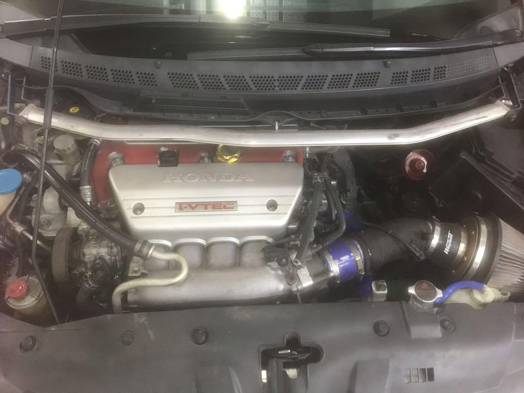 Cusco front tower strut bar for Honda Civic FD, Car Accessories