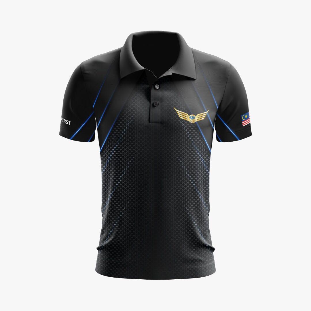 DJI Drone Pilot Jersey Polo Tshirt