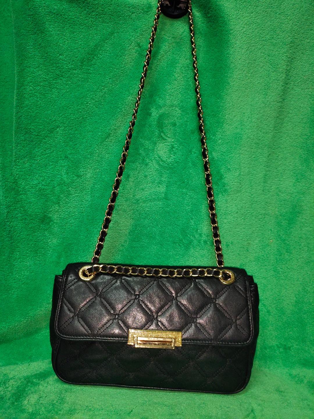 Double chain top sling bag