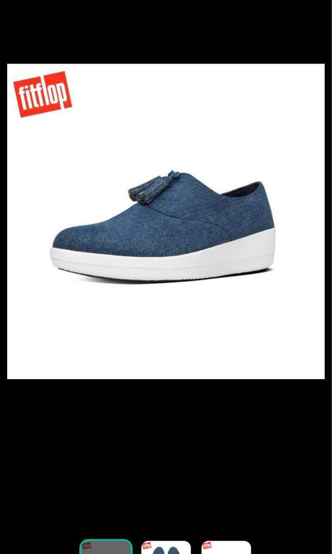 Fitflop denim shoes clearance