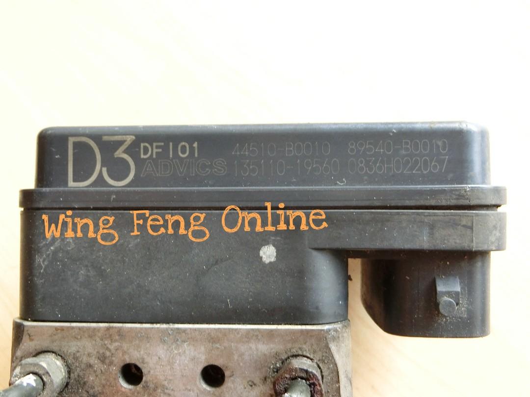 Genuine Toyota Avanza F600 ABS Actuator Brake Pump, Auto Accessories on