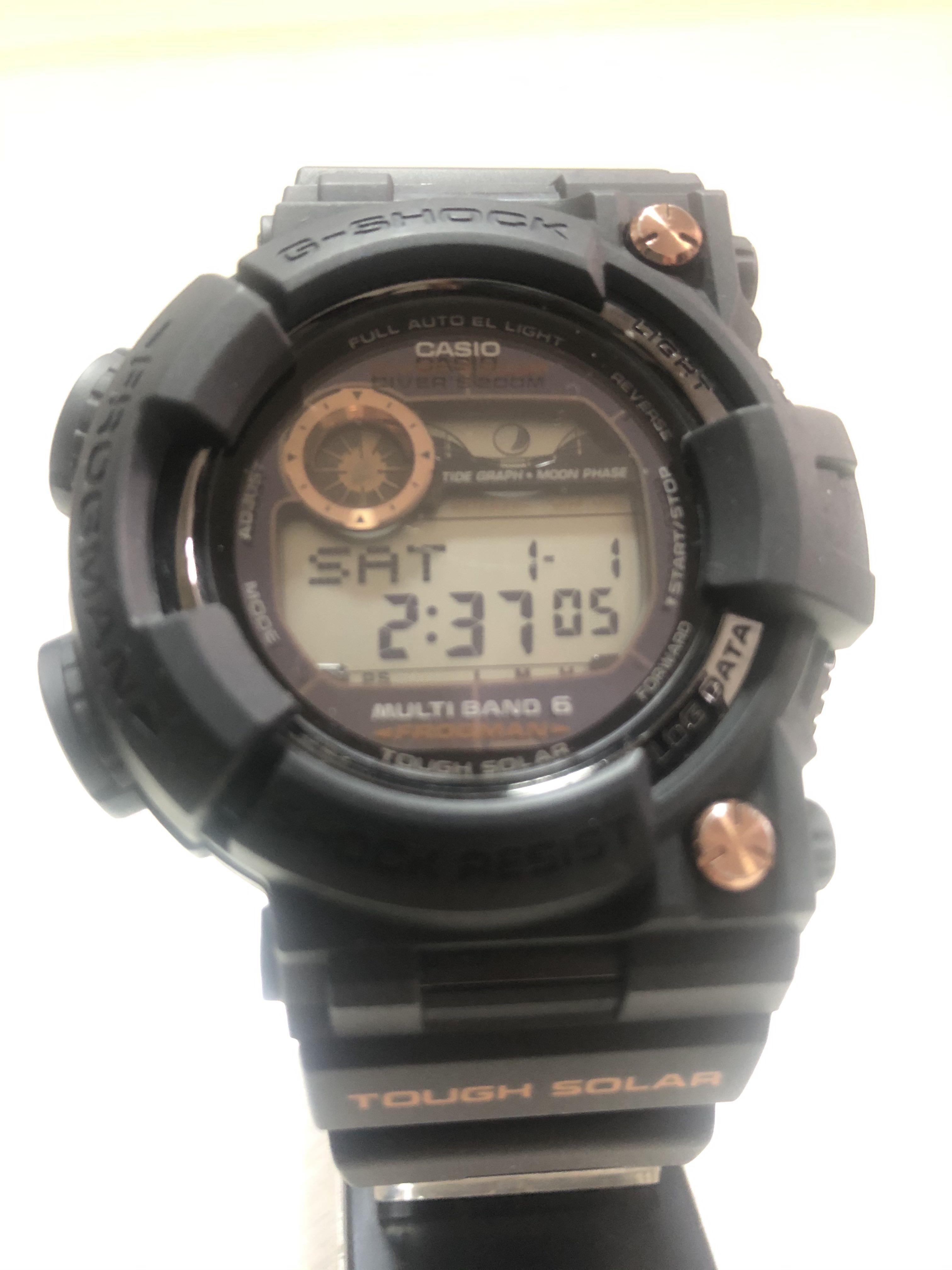 Gshock Frogman GWF 1000B Rose Gold Mobile Phones Gadgets