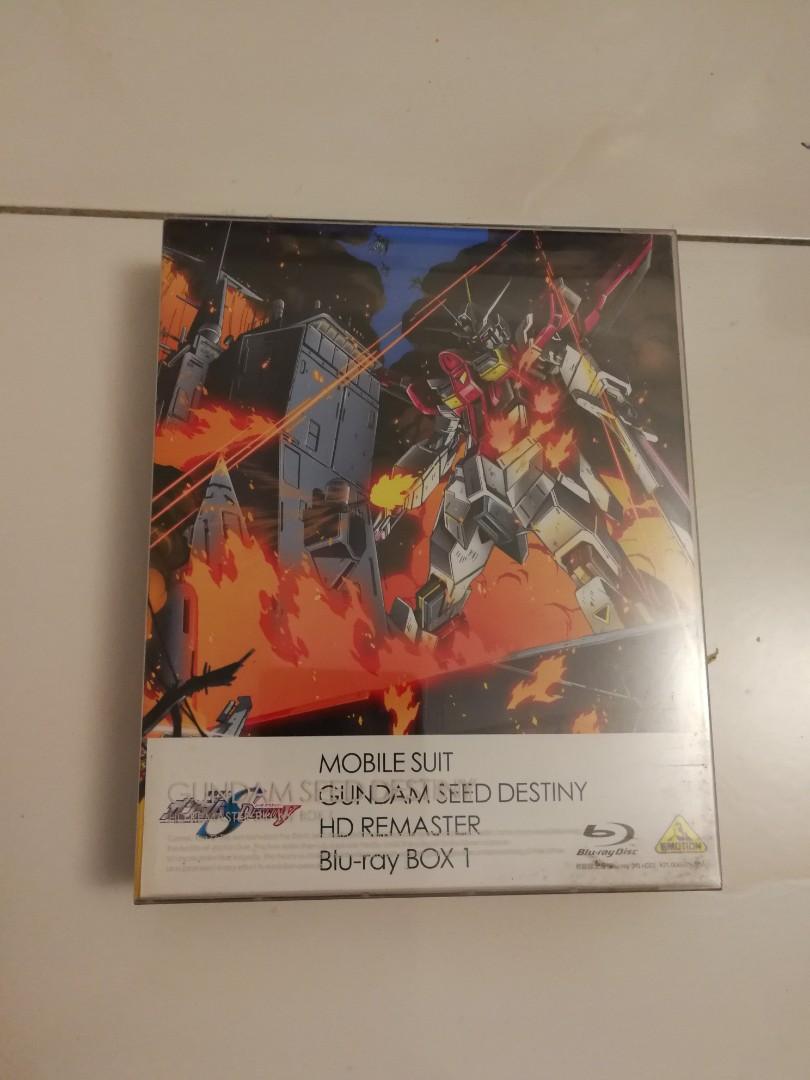 Gundam Seed Destiny Hd Remaster Bluray Box Japan Import Music Media Cd S Dvd S Other Media On Carousell