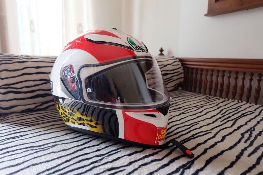 Helm AGV K3 SV Marco Simoncelli, Motor di Carousell