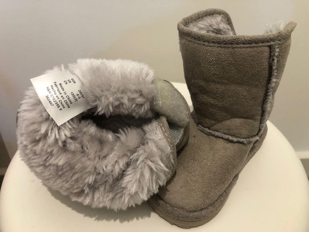 H and m warm lined boots store
