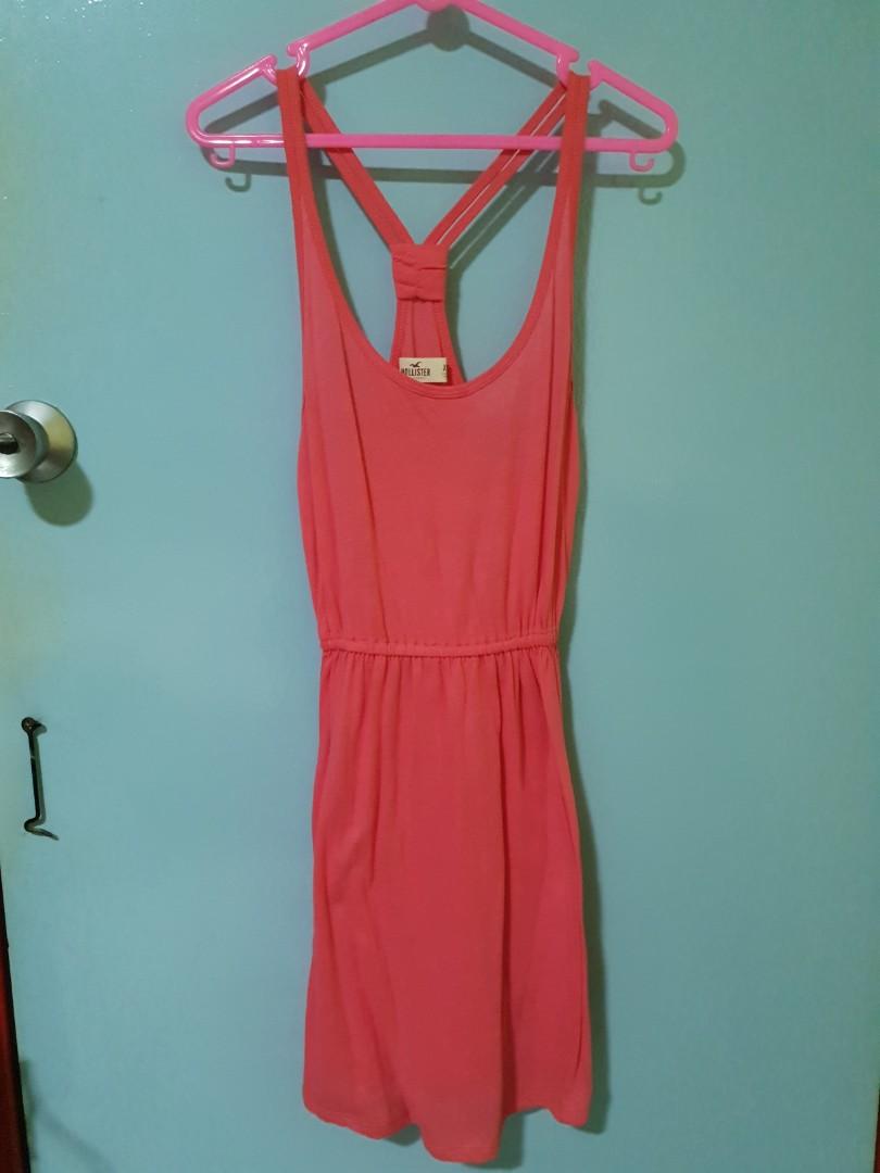 hollister pink dress