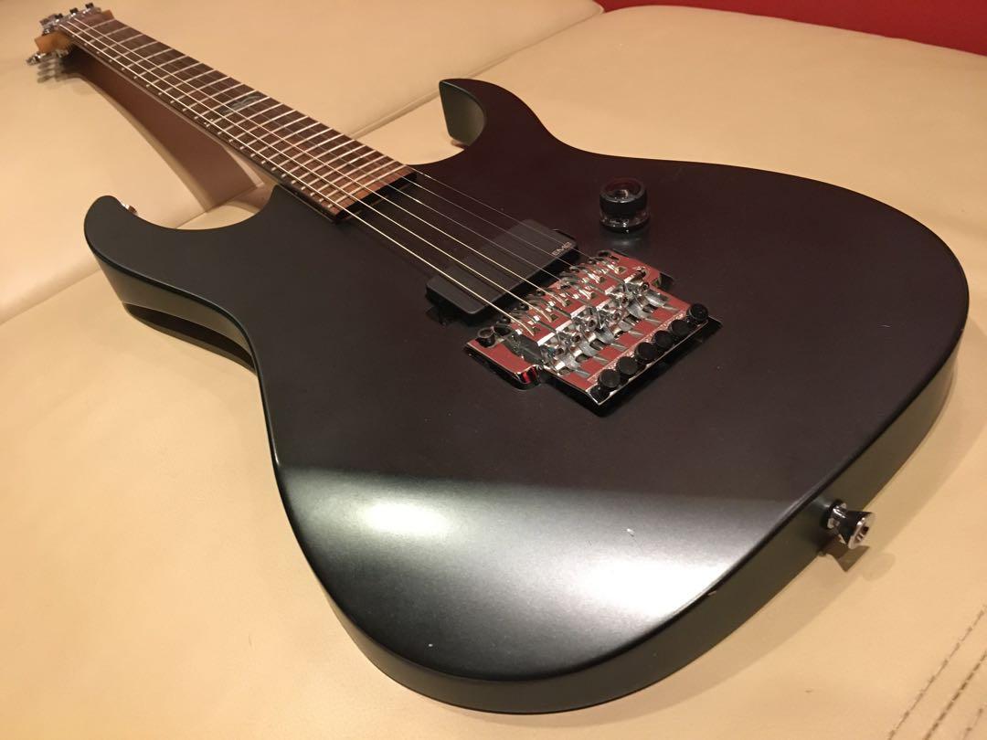 Ibanez RG6CSD1 LACSD LA Custom Shop Designed - - - Matte Black  