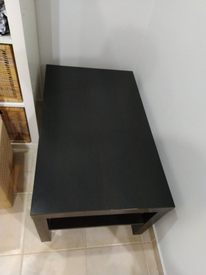 IKEA LACK coffee table (blackbrown), Furniture & Home Living