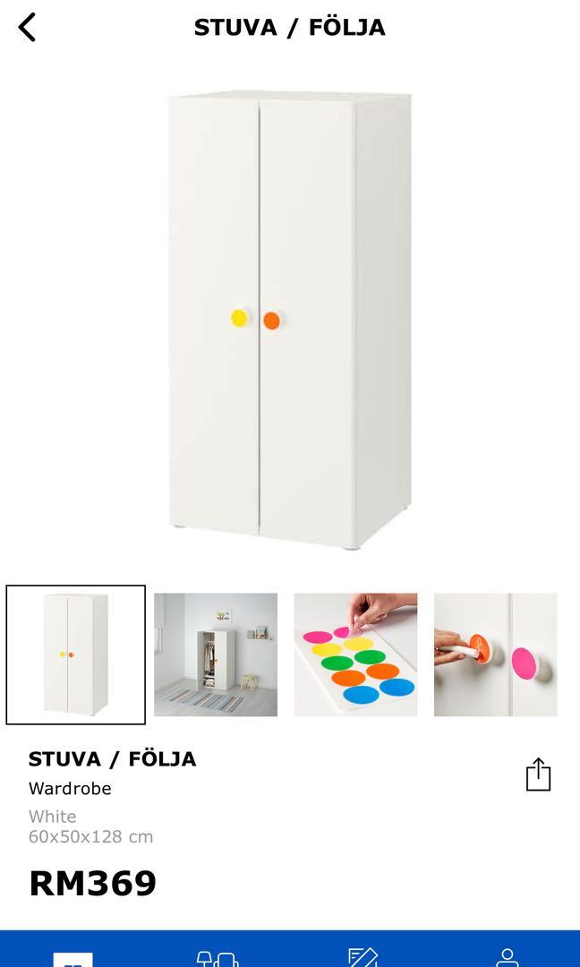 Ikea Stuva Folja Wardrobe Furniture Home Living Furniture