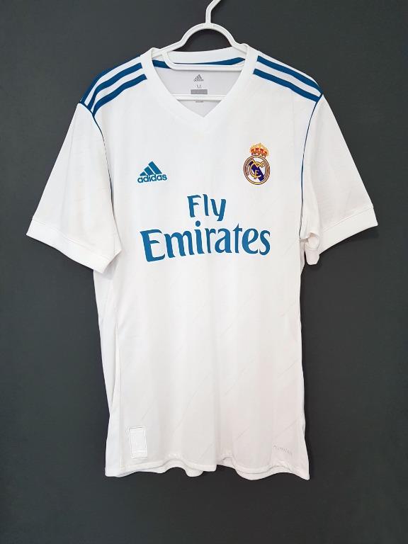 Jersey Real Madrid 2017 2018 Home Authentic Size M Sports Sports Apparel On Carousell