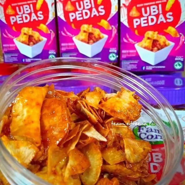 Kerepek Ubi Pedas Family Corner 600gm Food Drinks
