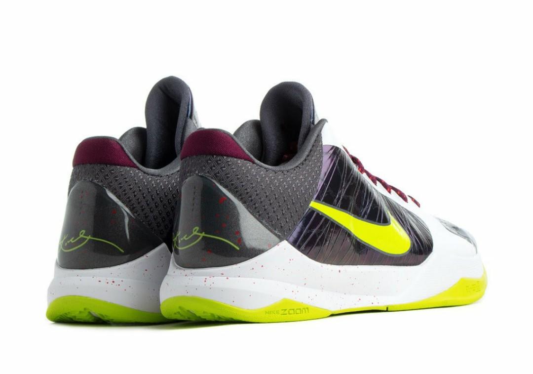 Kobe V Retro Protro "Chaos" (2020) (Category: Sneakers) located in Manila. Submitted by kickstop_ph (Listing ID 270936287, Image 2). Description: For Sale Only Kobe 5 Protro Chaos Retro (2020) 100% Authentic Size available - 10 US men's Price posted, offers are accepted 2 pairs in transit ETA - 3 to 5 days Meetup around San Juan city or Manila Shipping nationwide is available PM or call for other inquiries.