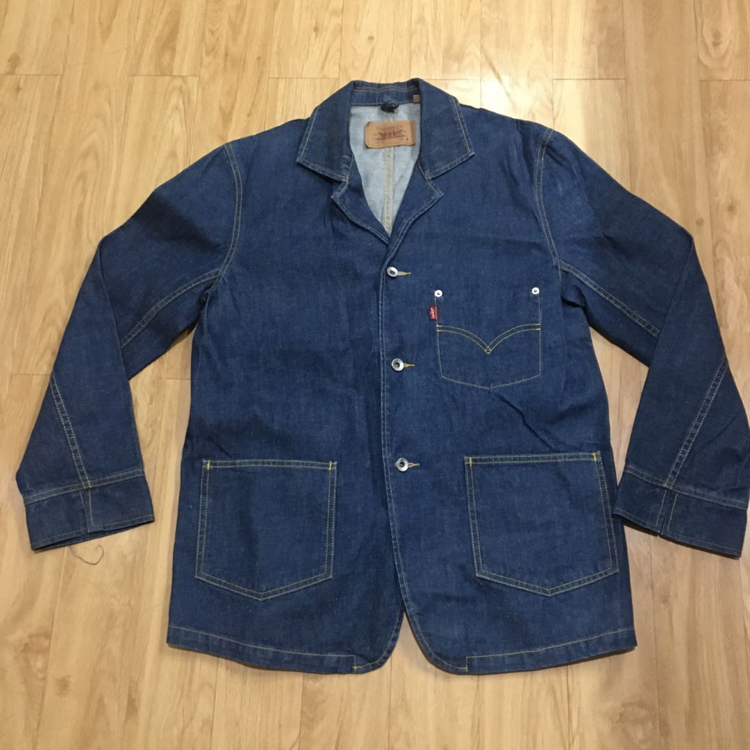 Levi s Denim Chore Coat Jacket Men s Fashion Tops Sets