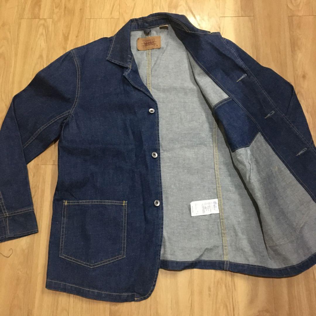 Levi's Denim Chore Coat Jacket, Men's Fashion, Tops & Sets, Hoodies on  Carousell