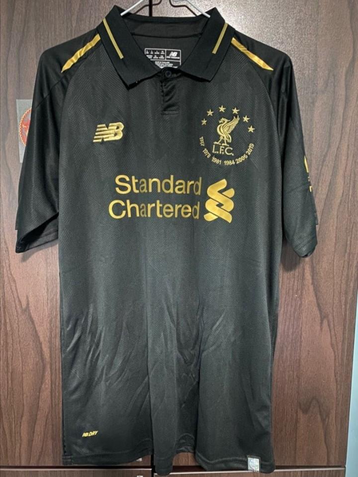 Liverpool shirt 6 stars clearance