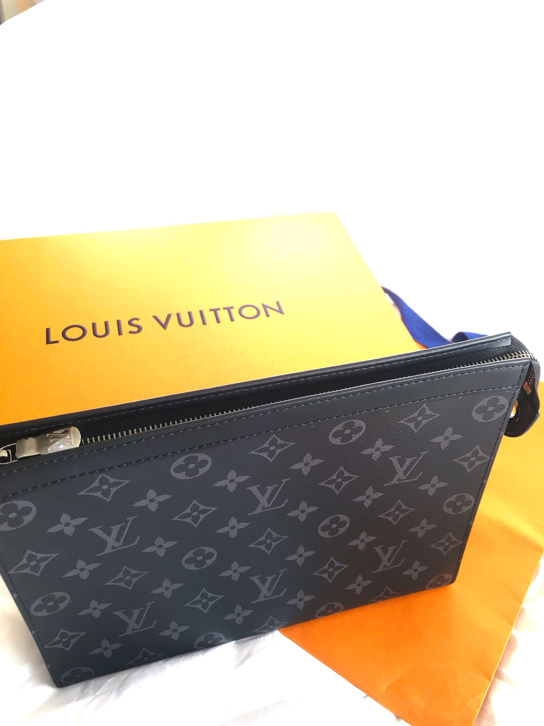 Louis-Vuitton-Monogram-Pochette-Homme-Clutch-Bag-M51795 – dct-ep_vintage  luxury Store