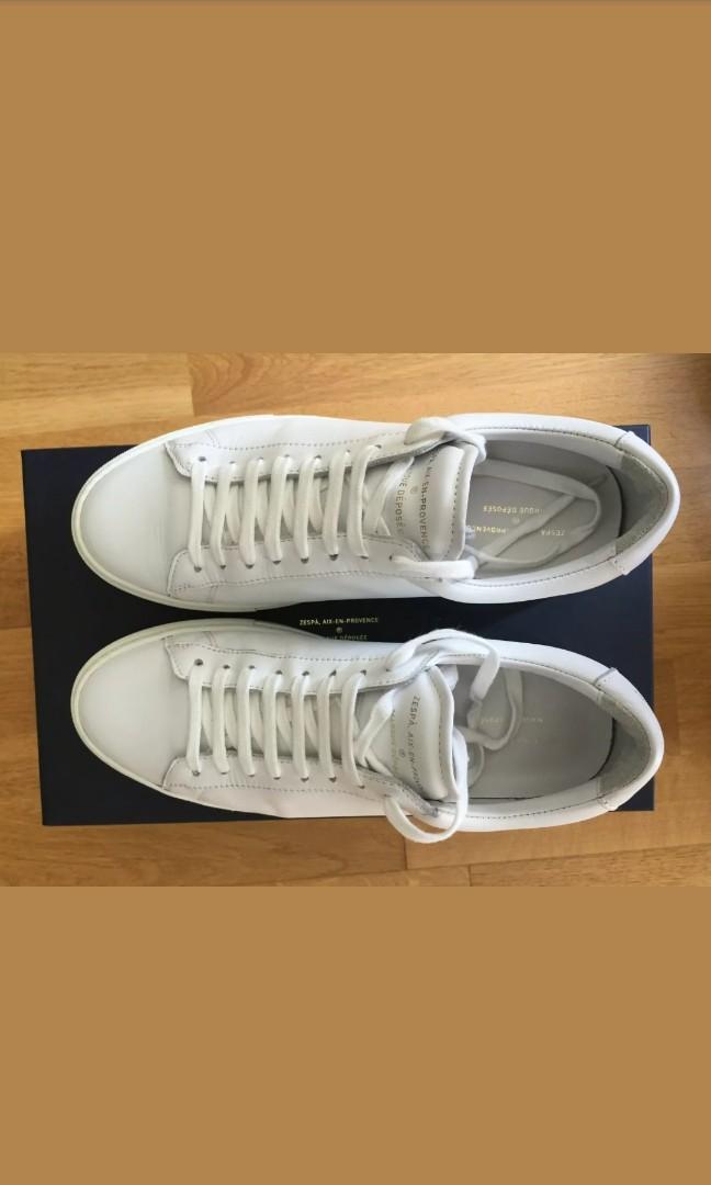 Zespa ZSp4 Leather sneakers pure WHITE 