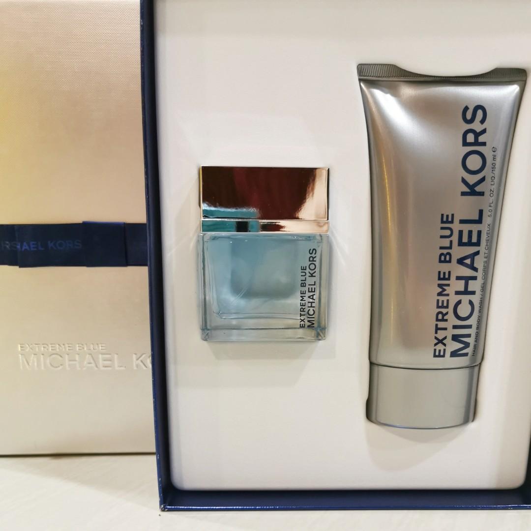 Michael Kors Extreme Blue 2 pc, Beauty & Personal Care, Fragrance &  Deodorants on Carousell
