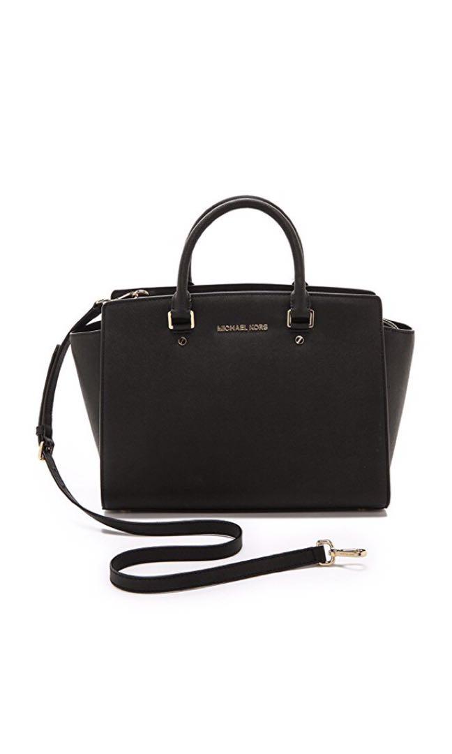 Michael kors top selma satchel large