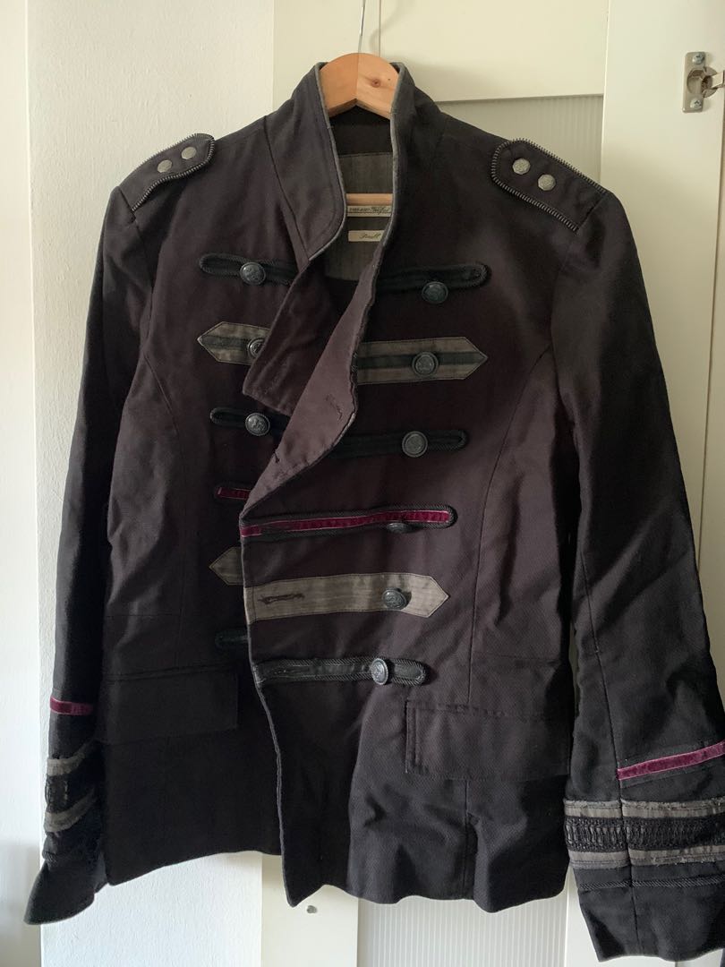 Military Jacket River Island Women s Fashion Coats Jackets and
