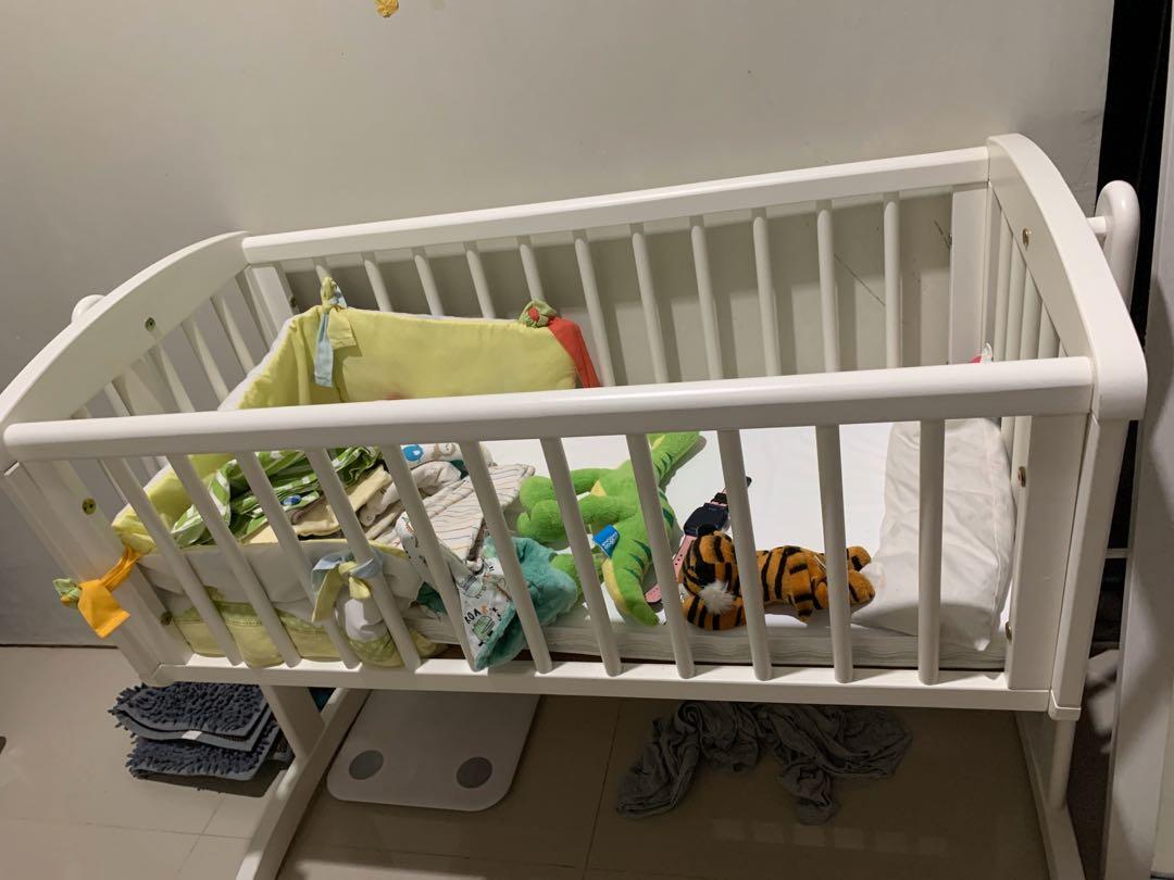 38x89 square end crib mattress
