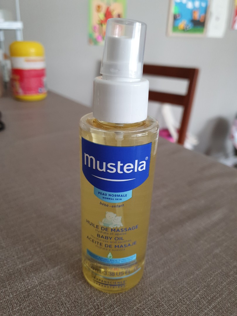 mustela baby oil