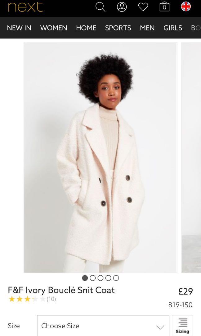 F&f boucle coat online