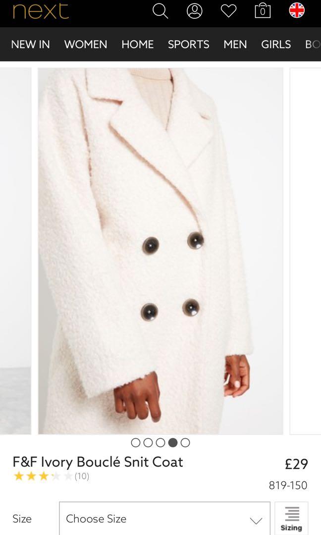 F&f snit coat outlet