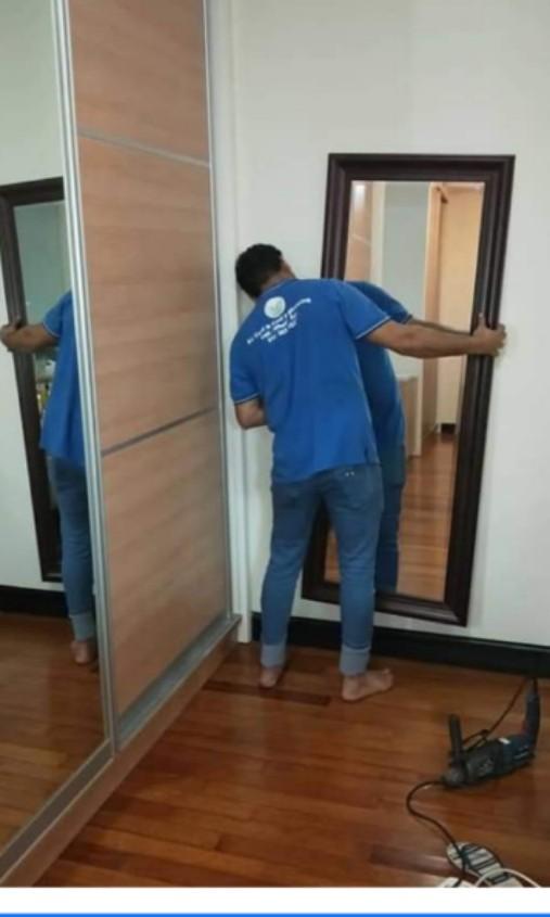 Painting mounting, Services, Home Services, Home Repairs on Carousell