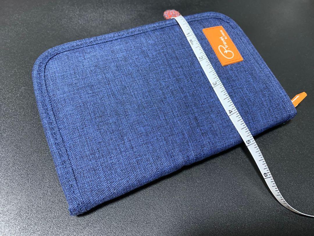 Passport travel zipper pouch cover holder organizer envelope multiple