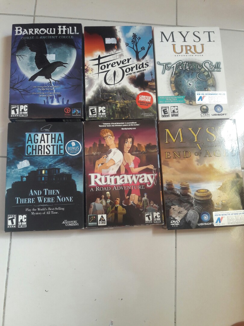 PC CD Rom Games, Video Gaming, Gaming Accessories, Controllers on Carousell