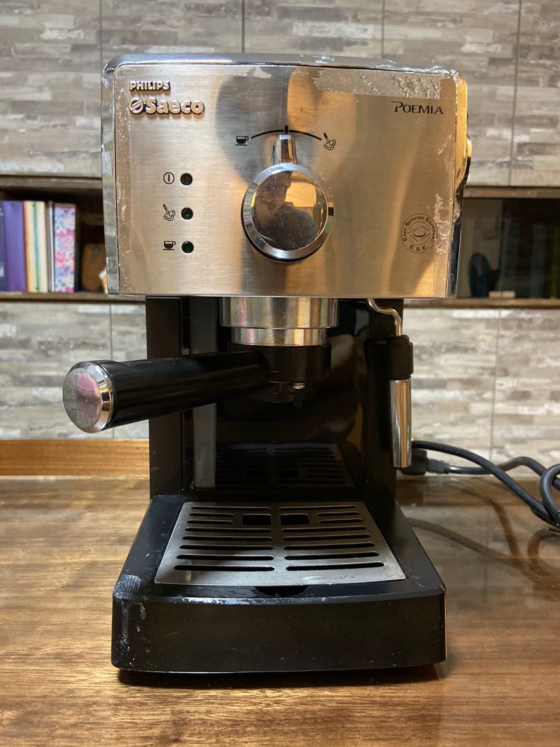 Philips Saeco Poemia Manual Espresso Machine, TV & Home Appliances, Kitchen  Appliances, Coffee Machines & Makers on Carousell