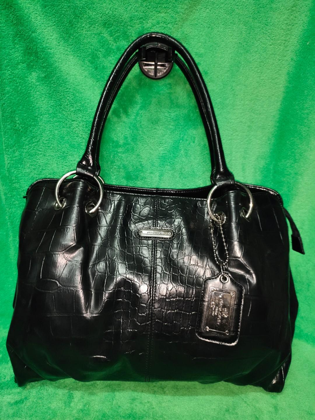 Pierre Cardin Paris Croc Leather Handbag, Luxury, Bags & Wallets on ...