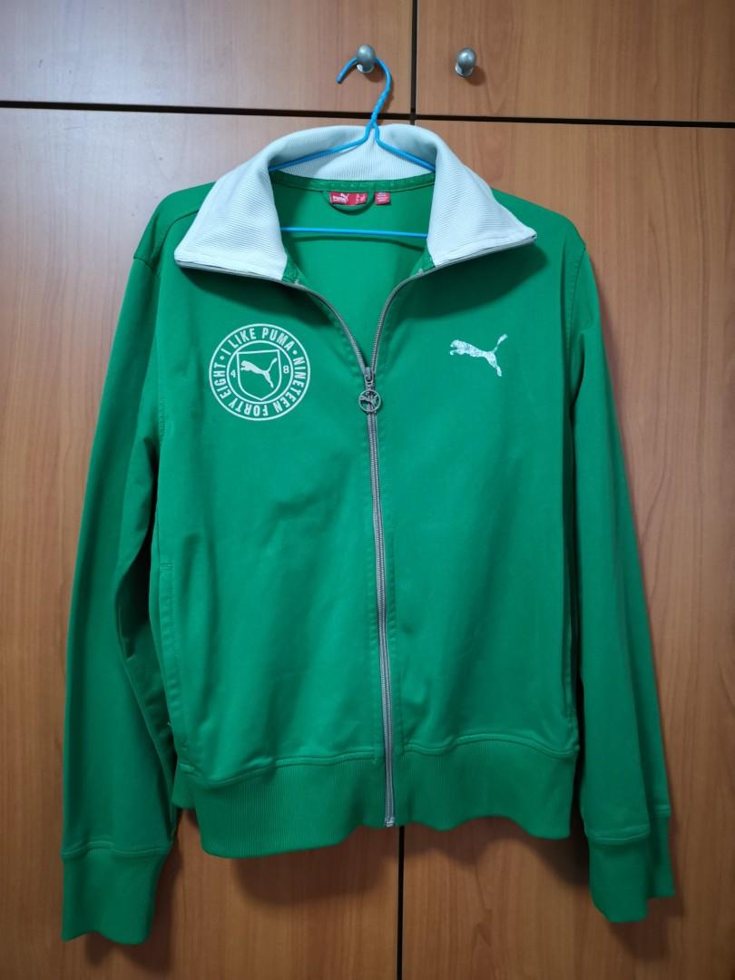 puma green jacket