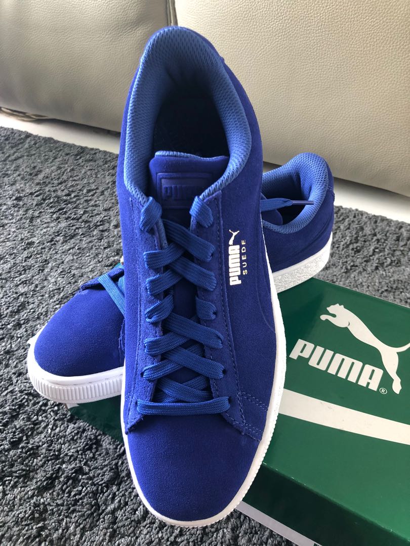 Puma suede outlet debossed