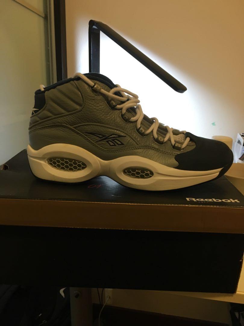 Reebok Iverson Question Georgetown Men s Fashion Footwear