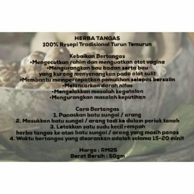 Rempah Ratus Herba Tangas Kering, Health u0026 Beauty, Perfumes, Nail 