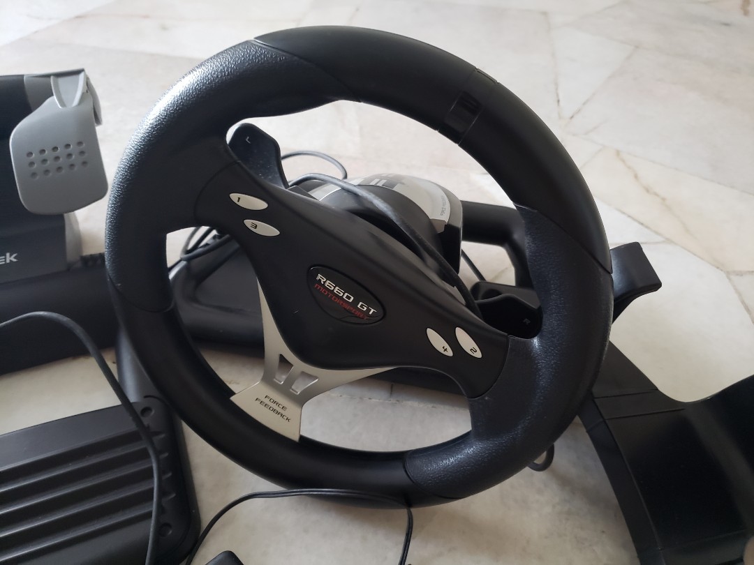 Saitek R660 GT Steering Wheel, Computers & Tech, Parts & Accessories