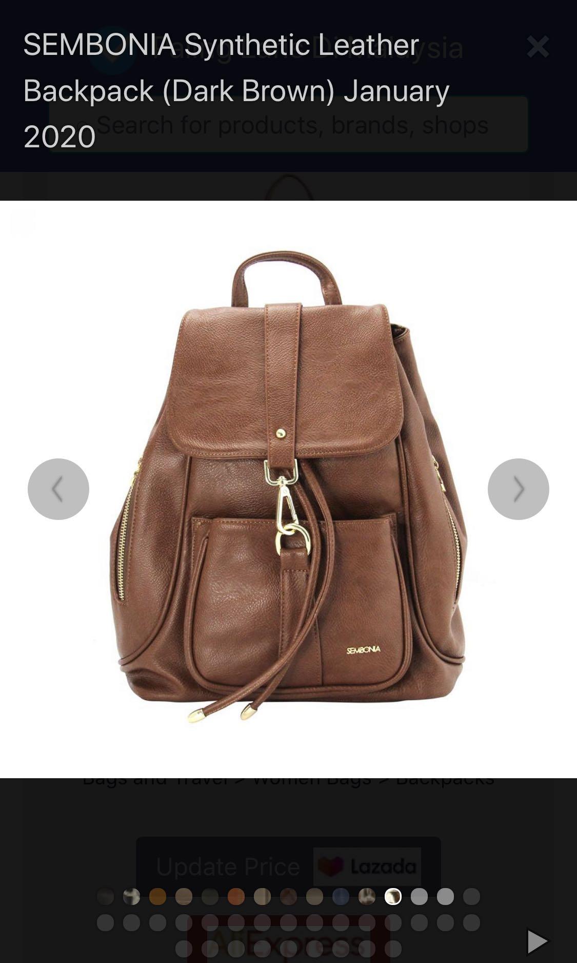 sembonia backpack (Category: Bags & Wallets) located in Sungai Petani. Submitted by lilydiana93 (Listing ID 270926310, Image 1). Description: sembonia bag for sale✅ #sembonia #hushpuppies #furla #michealkors #backpack #brownbackpack #katespade #tedbaker #vincci #pedro #coach #backtoschool.