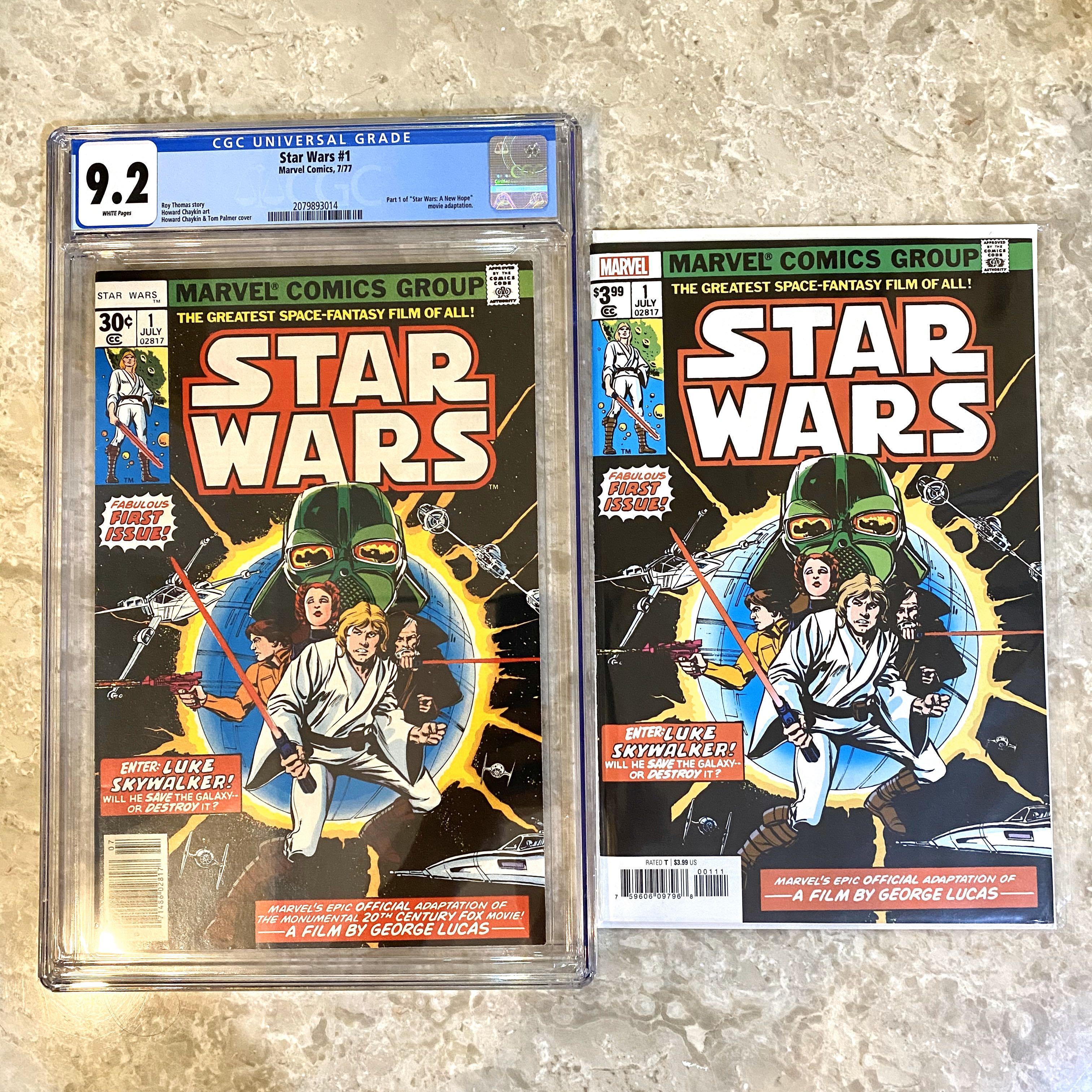Star Wars 1 First Issue 1977 Cgc 9 2 Plus Reprint For Reading Pleasure Books Stationery Comics Manga On Carousell Star Wars 1 First Issue 1977 Cgc 9 2 Plus Reprint For Reading Pleasure Books Stationery Comics Manga On Carousell