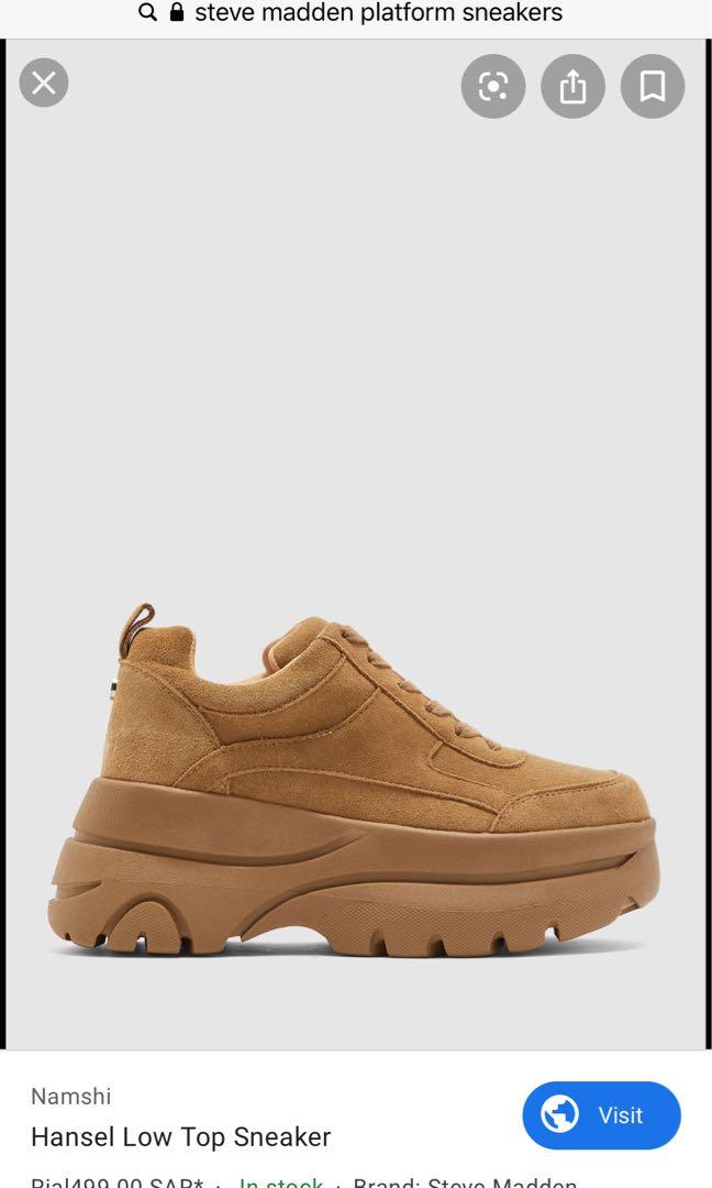 Steve madden hansel sneaker on sale