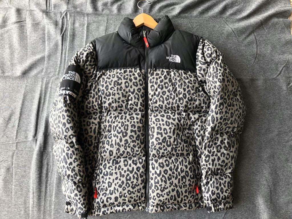 North face supreme cheetah print new arrivals jacket
