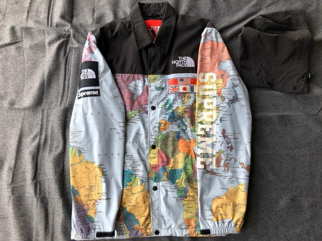 Supreme the north face expedition coaches jacket teal 2025